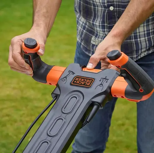 Газонокосарка електрична Black+Decker BEMW471ES - фото 4