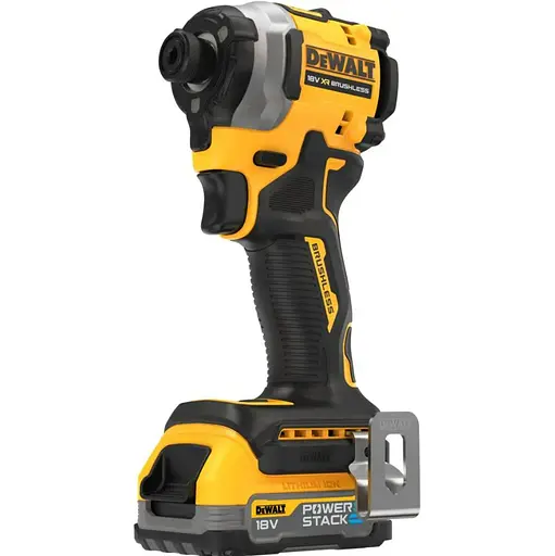 Шуруповерт аккумуляторный ударный DeWalt с АКБ и ЗУ DCF850E1T - фото 1