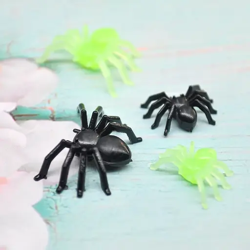 Набор пластиковых пауков Хэллоуин, 50 шт, IDEA12-HOL19 - фото 4