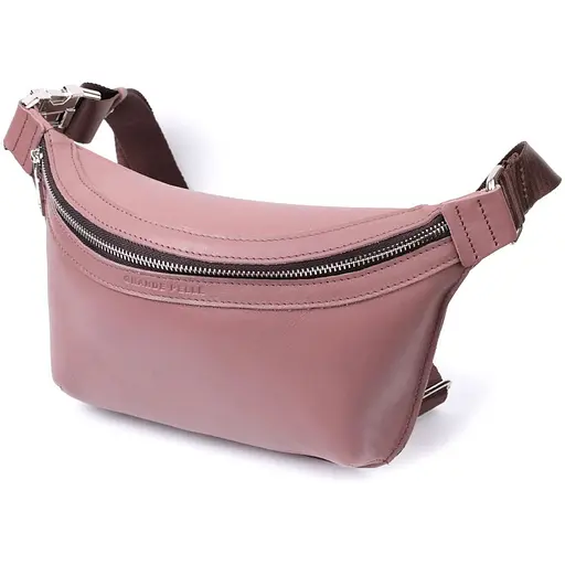 Бананка для женщин Grande Pelle из натуральной кожи 25х15х4.5 см sum0027024 - фото 1