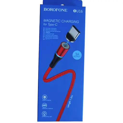 Кабель магнітний Magnetic наконечник штекер Type-C Borofone bu16
