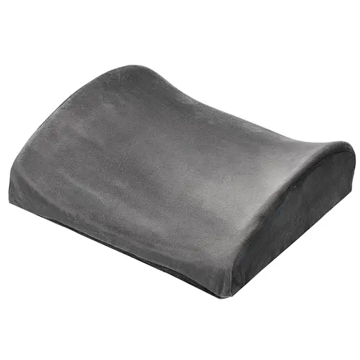 Подушка ортопедична для спини Ardesto Sleepwell Back 34х32х12 см піна меморі сіра (ART3432BAP) - фото 1