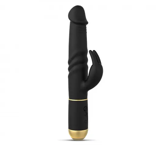 Вібратор-кролик Dorcel Furious 2.0 27 см чорний - фото 4
