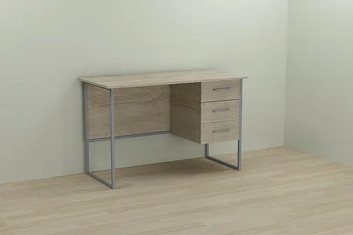 Комп'ютерний стіл Ferrum-decor Гаррі 75x120x60 сірий ДСП Дуб Сонома 16мм (FRD-101452) - фото 3