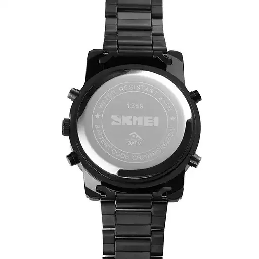 Наручний годинник чоловічий Skmei 1389 Black - Black, 1389BK (12323) - фото 4