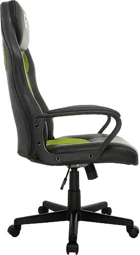 Геймерское кресло GT Racer черное с зеленым (X-2640 Black/Green) - фото 3
