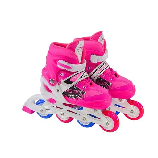 Ролики, розмір S (31-34), металева рама, PU колеса, 1 колесо зі світлом (В асортименті)