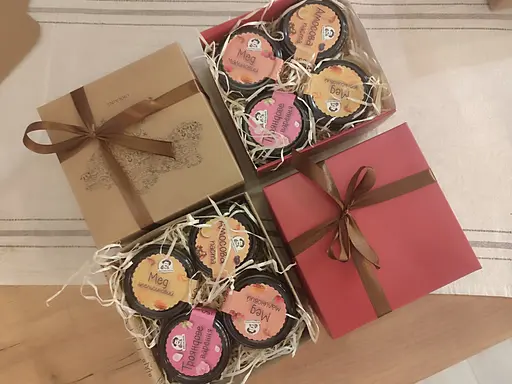 Набір подарунковий 4*150г “Солодкі миті”