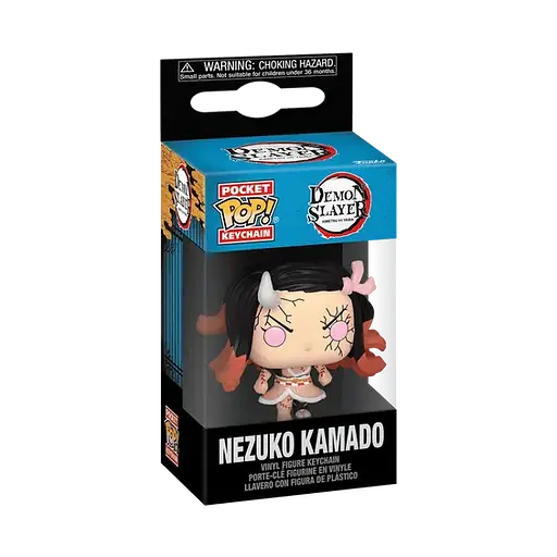 Коллекционная фигурка брелок Funko Pop Фанко Поп Demon Slayer Nezuko Клинок рассекающий демонов Нэзуко 4 см - фото 3