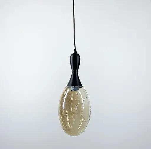 Підвісний світильник з видовженим плафоном двох кольорів | Арт. 11813/1 | Line F - фото 2