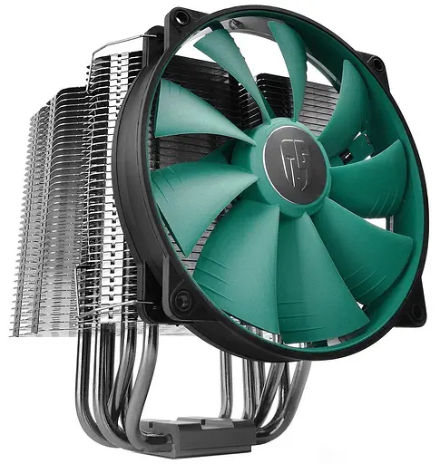 Кулер для процессора Deepcool Lucifer V2(1200/115X/1366/2011/775/AM2-AM4) (DPGS-MCH6N-LCV2AM4) Б/у - фото 4