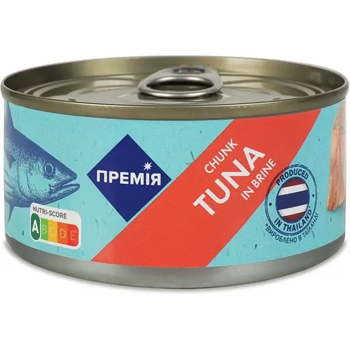 Тунець Премія шматочками стерилізований 185 г
