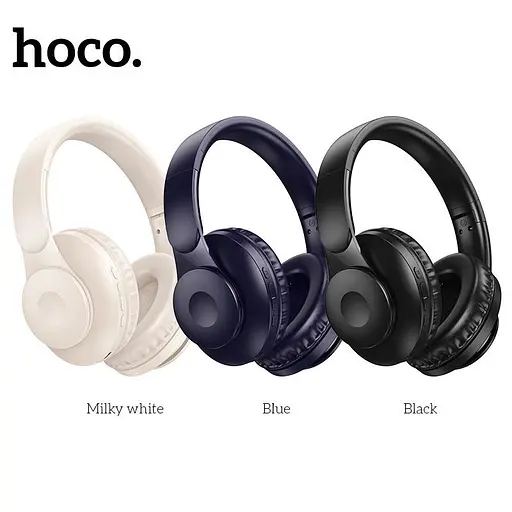 Навушники Hoco W45 Enjoy Milky White [94347] - фото 3