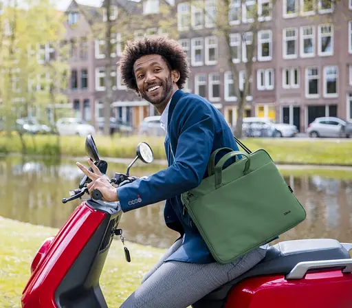 Сумка Bologna 16" Eco, зеленая Trust teh0014540 - фото 4