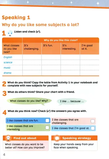 Now I Know. Level 2. Speaking and Vocabulary Book - фото 4