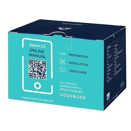 Кулер для процессора Arctic Alpine 23 (ACALP00035A) - фото 8