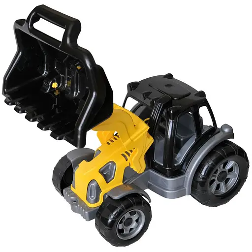 Трактор Tigres МAX з ковшем 51 см колір в асортименті: зелений або жовтий (40102) - фото 3