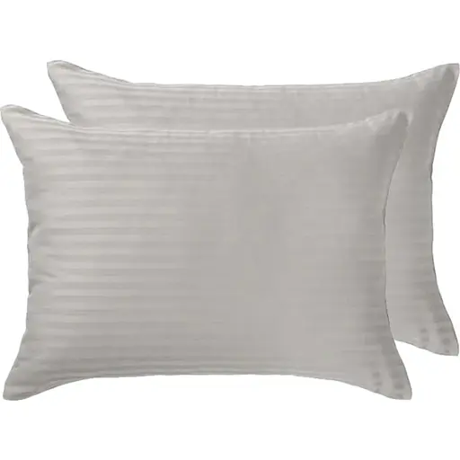 Набір наволочок LightHouse Sateen Stripe Grey 70х50 см сірий 2 шт. (603753)