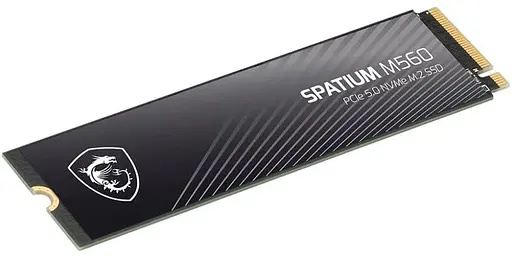 Накопитель SSD MSI m.2 NVMe 1TB Spatium M560 PCIe 5.0x4 3D NAND TLC (S78-440L0F0-P83) - фото 3