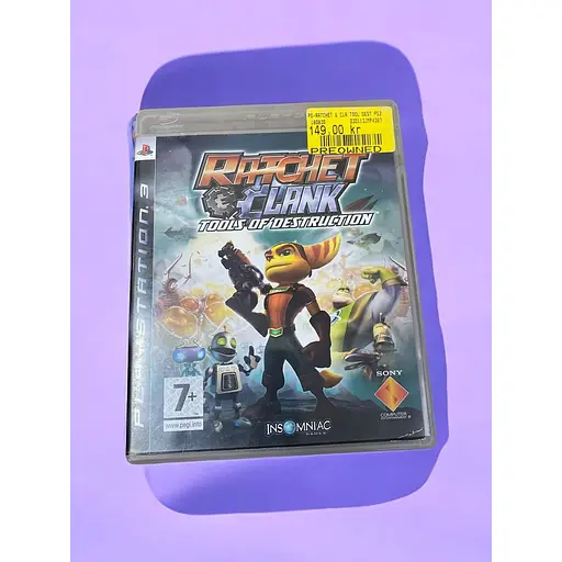 Ліцензійний диск на PlayStation 3 ліцензія Ratchet & Clank: Tools of Destruction