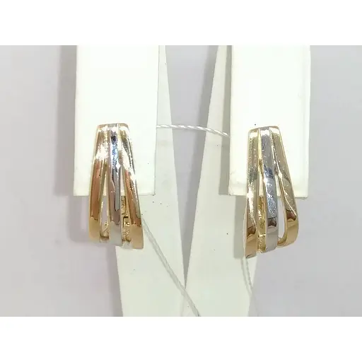 Золотые серьги Империя золота. СБ303И - фото 4