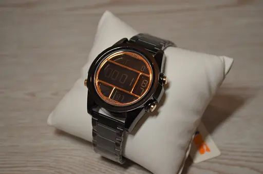 Наручний чоловічий годинник Skmei 1448 Indigo Чорний Рожеве золото - фото 8