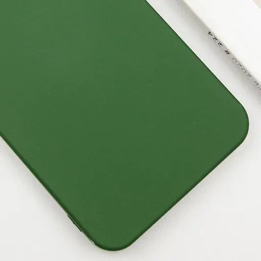 Чохол TPU GETMAN Liquid Silk Full Camera для Samsung Galaxy S23 Зелений / Dark green - фото 2