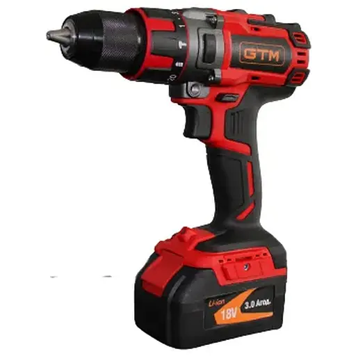 Дрель-шуруповерт акум. DSI18/75BL с ударом, 18В, 75Нм, 2шв +акум.3Ач-2шт, зарядное устройство