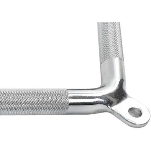 Ручка для верхньої тяги York Fitness V подібна на трицепс, хром - фото 7