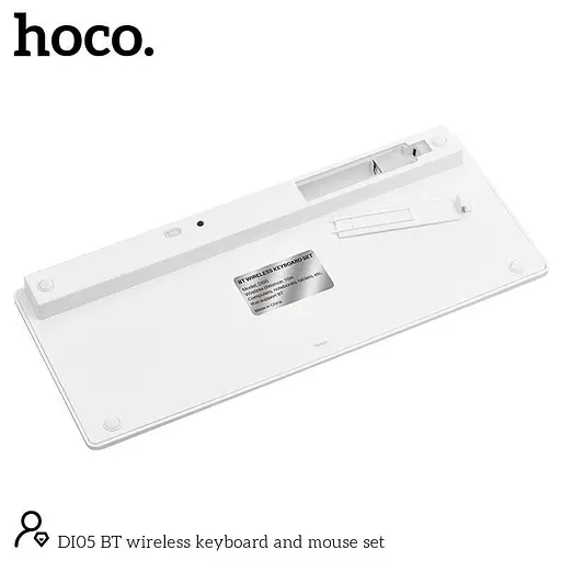 Набор Мышь и клавиатура HOCO BT wireless keyboard and mouse set DI05 (Ukr/Ru/En) - фото 10