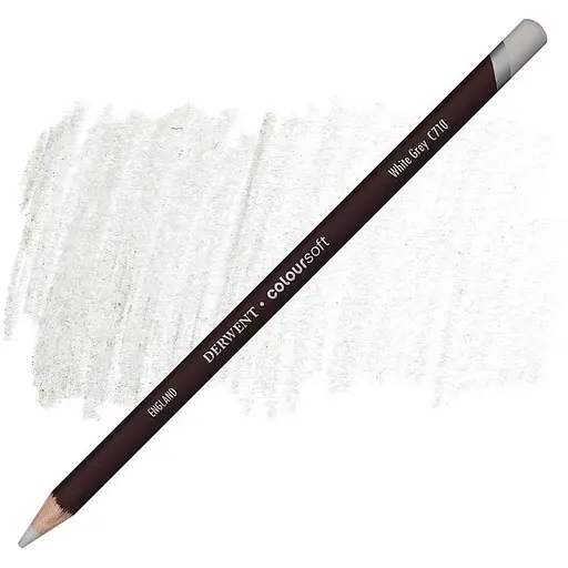 Карандаш цветной Derwent Coloursoft С710 Светло-серый