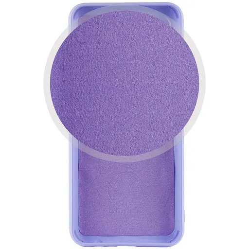 Чохол Silicone Cover Lakshmi Full Camera (AAA) для Oppo A58 4G Бузковий / Dasheen - фото 2