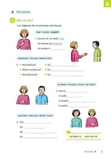 Deutsch uben. Lesen + Schreiben A1 Buch - фото 2