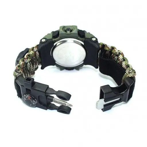 Часы мужские наручные Hemsut Military с компасом (Камуфляж) - фото 9