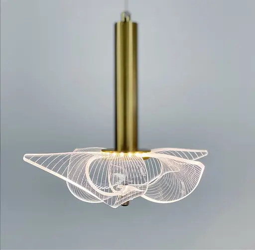 Підвісні світильники у вигляді квітів з пелюстками | Арт. D 7003 | Line F - фото 5