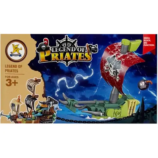 Конструктор детский Legend of Priates Bambi SM194B-2 47 деталей - фото 1