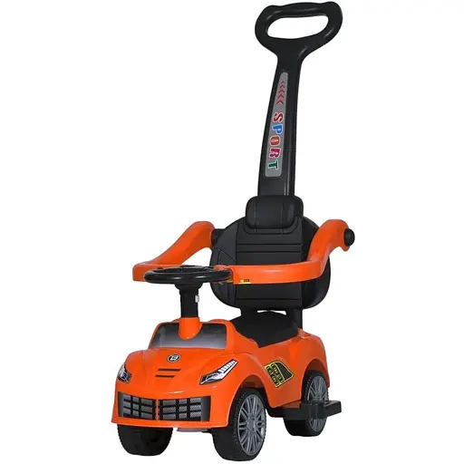 Каталка-толокар Bambi Racer M 5728L - стильний транспорт для малюків, памаранчевий