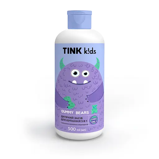 Дитячий засіб для купання 3 в 1 Gummy Bears kids Tink 500 мл - фото 1