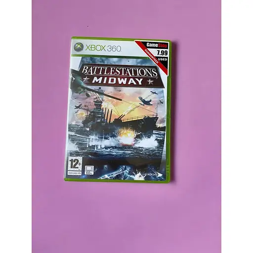 Диск с игрой на Xbox 360 лицензия Battlestations: Midway, игра на Xbox 360 Battlestations: Midway