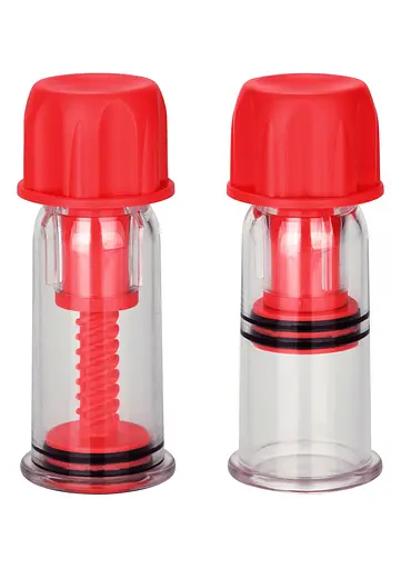 Помпа для сосков CalExotics COLT Nipple Pro-Suckers 10.3 см красный
