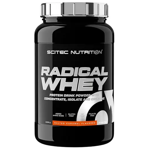Протеин Scitec Nutrition Radical Whey salted caramel 1 кг