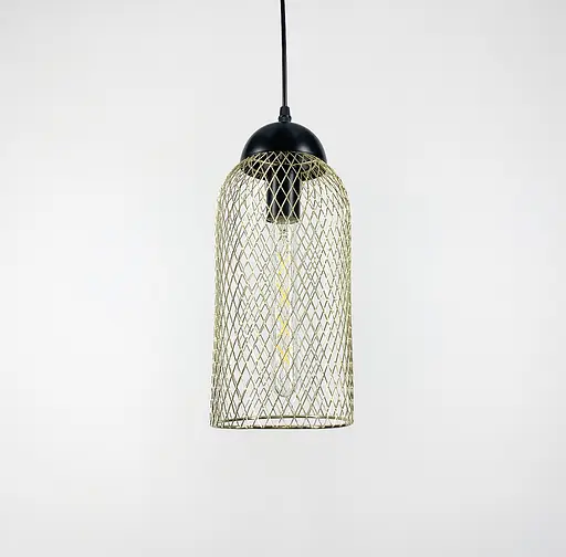 Дизайнерський підвісний золотий світильник Tori Line.F J 069 - фото 1