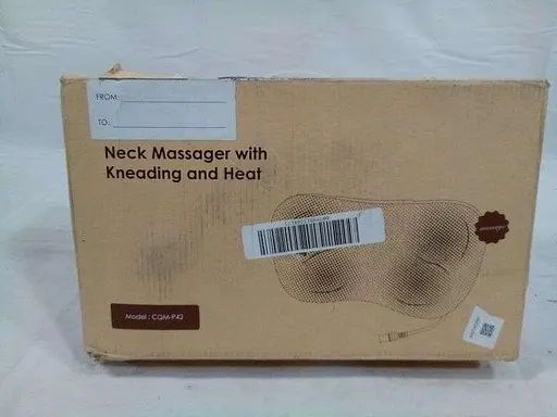 Масажер для шиї CQM-P42 з розминанням та нагріванням чорний - фото 4