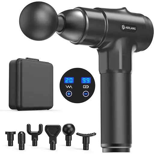 Массажный пистолет AERLANG бесшумный бесщеточный