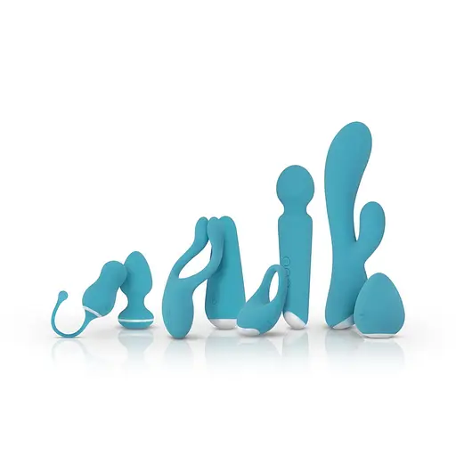Вібратор-кролик Cala Azul Martina I Rabbit Vibrator 18 см бірюзовий - фото 11