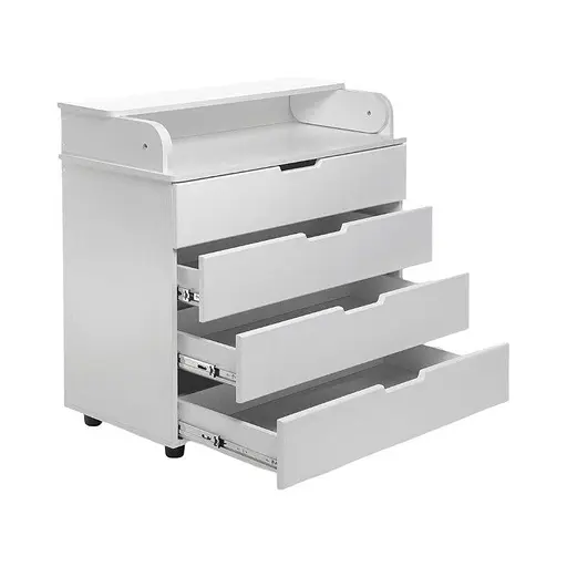 Комод пеленатор White Elegance DSK-M901 МДФ белый 900 мм