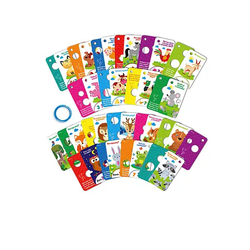 Развивающая игра Отгадайки "Животные леса и фермы" Vladi toys VT5000-13 Укр - фото 2