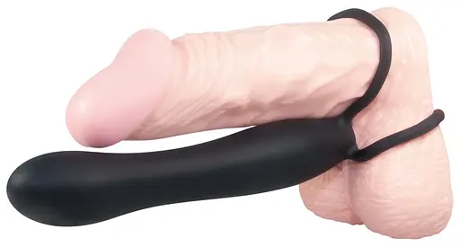 Насадка на пенис для двойного проникновения You2Toys Anal Special 15 см черный - фото 4