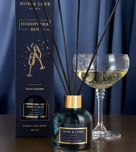 Аромадифузор Бокал игристого WOW&LOVE 100 мл - фото 4
