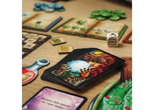 Настільна гра YELLOWBOX Пройдисвіти Кведлінбурга (The Quacks of Quedlinburg) (укр.) + комплект із 4-х мішечків для інгредієнтів (ПК001) - фото 7